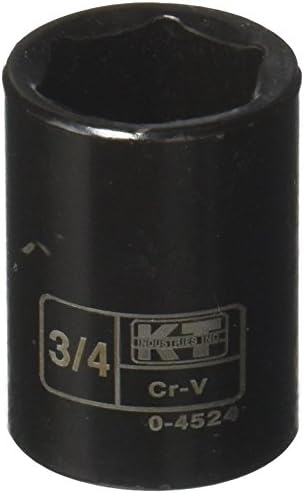 תעשיות K-T 0-4524 כונן 1/2 אינץ 'x 3/4 אינץ' שקע השפעה