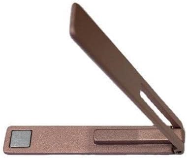 Ladumu שולחני שולחן עבודה סוגר בצורת I סוגר טלפון סלולרי מקורה עמדת דבק סופר נייד דקי במיוחד קל לשים מיני