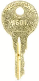 Hirsh תעשיות W614 מפתחות החלפה: 2 מפתחות