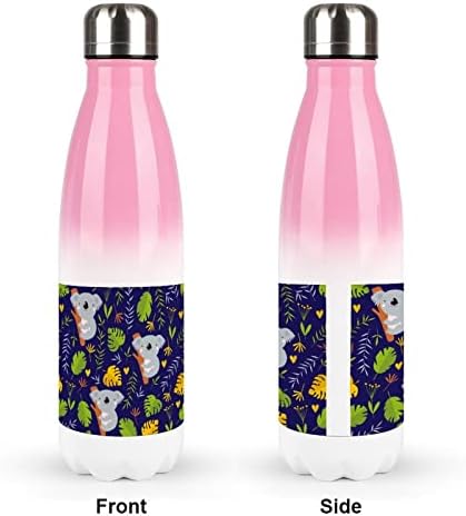 אוסטרליה קואלות 17oz בקבוק מים ספורט נירוסטה ואקום מבודד צורת קולה בקבוק ספורט לשימוש חוזר