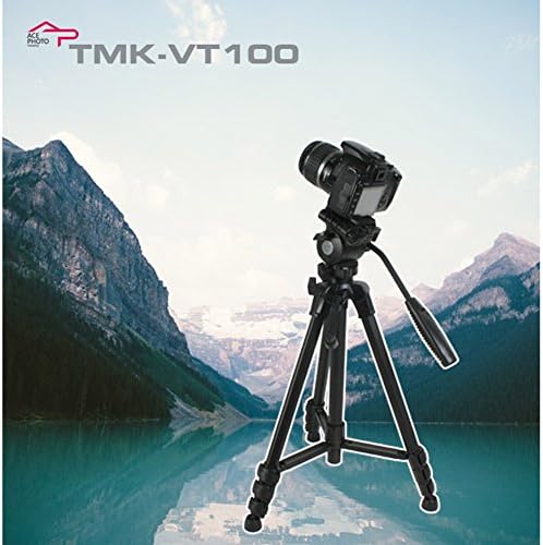 Acephoto TMK-VT100 מצלמה חצובה חצובה חצובה
