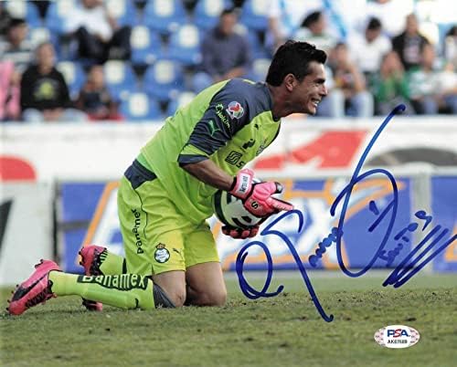 Oswaldo Santos חתום 8x10 Photo PSA/DNA Santos Laguna חתימה - תמונות כדורגל עם חתימה