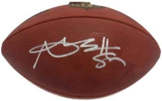 אנטוניו בראון חתימה על פיטסבורג סטילרס רשמי NFL כדורגל JSA 16529 - כדורגל חתימה