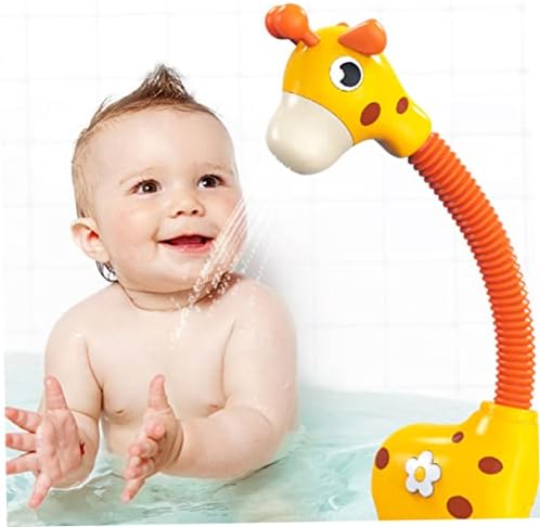 צעצוע 1 pc ג'ירפה ראש מקלחת ראש אמבטיה צעצועים לילדים צעצועים לחוף צעצועים צעצועים לילדים פעוט אמבטיה צעצוע פעוט צעצוע