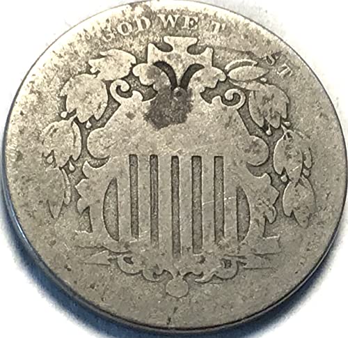 1882 P Shield Five Cents מוכר ניקל על טוב