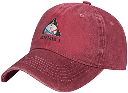 נאסא ארטמיס תכנית לוגו מתכוונן מאן בייסבול כובע נשים כובעי מבוגרים נהג משאית כובע