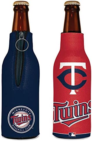 Wincraft MLB Minnesota תאומים מקרר בקבוקים, צבעי צוות, גודל אחד