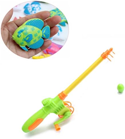 AEIOFU 7 יחידות צעצועים לאמבט דיג מהנה וצעצועי אמבט דיג חמודים צעצועי דיג מגנטיים צעצועי דיג מגנטיים לילדים מסיבת בריכת קיד אמבטיה עם