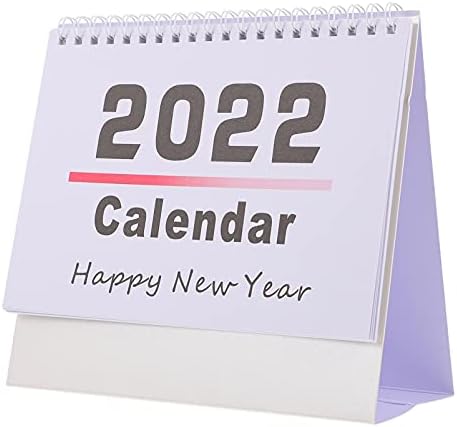 שולחן 1 מחשב שולחן עבודה 2022 אנגלית לוחות שנה קיר לוח שנה 2022 נייר לוחות שנה שנתי סדר יום מתכנן שולחן צילינדר נייד שולחן נייד שולחן