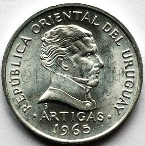 מטבע אורוגוואי 50 סנט 1965, קוטר 23.5 ממ