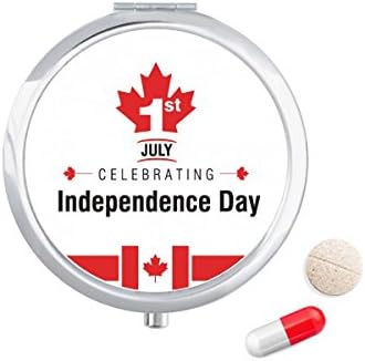 יום העצמאות של קנדה לייפל דגל עלים גלולת גלול