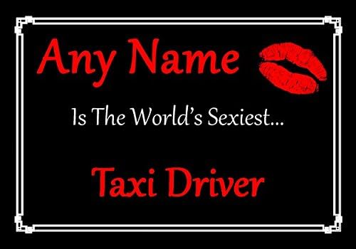 נהג מונית המותאם אישית תעודה הסקסית ביותר בעולם