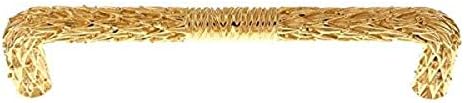 ויסנצה מעצבת P2000 סן מישלה סגנון ונציאני משיכה, 9 אינץ ', זהב מלוטש