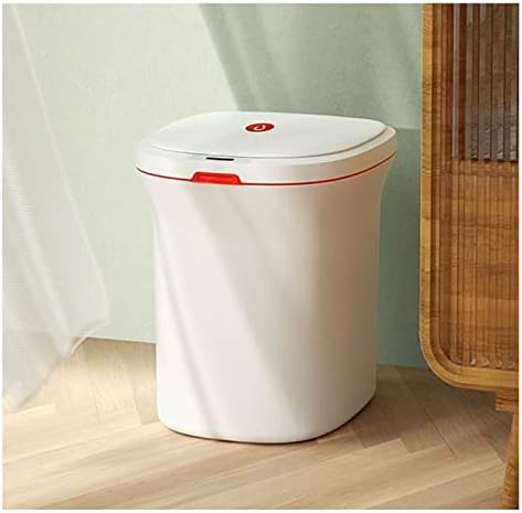 זבל חיישן חכם פח פח אשפה אוטומטית של זבל אטום למים עם פח אשפה לשירותים למכסה לסלון מטבח