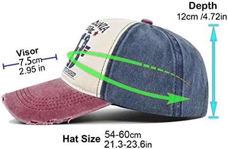 רטרו קליפורניה כותנה בייסבול כובע בציר נשים גברים מקרית ספורט חיצוני כובע