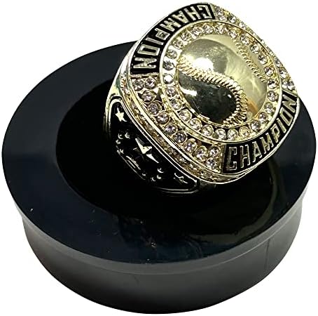 אקספרס מדליות 1 כדי 12 חבילות של זהב צבע בייסבול אלוף טבעות גביע הפרס מתנה אליפות טבעת זוכה טורניר