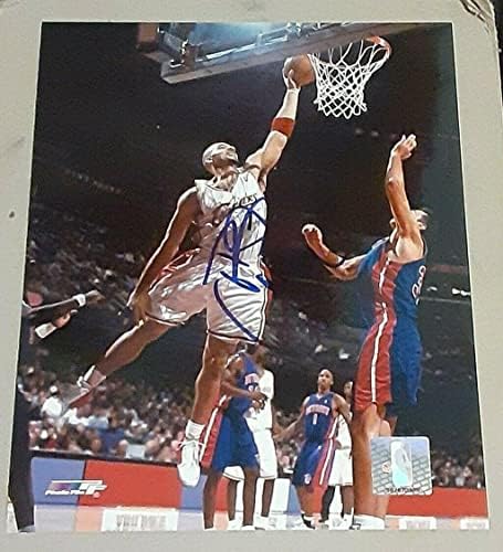קרלוס בוזר קליבלנד קאבלירס חתום על קובץ צילום חתימה 8x10 COA Duke - תמונות NBA עם חתימה