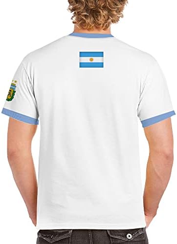 Dizm ארגנטינה פוטבול כדורגל ספורט כדורגל גברים חולצת טריקו ג'רזי פולו