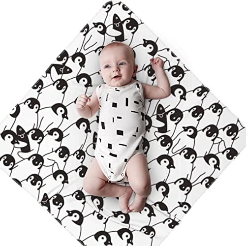 פינגווין דברים לתינוקות שמיכות כיסוי כיסוי לתינוקות מקלחת לקבל שמיכות לתינוק תינוקות שזה עתה נולד
