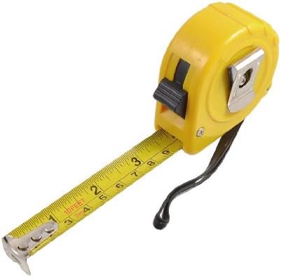 AEXIT כלים מטריים גמישים ושיפור בית קלטת סרגל אנגלית מדידת מדידת 3 מטר קלטת קלטת 10 רגל מידות חגורה