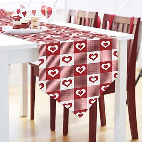 ג'אה אהב שולחן אדום משובץ רץ רץ לחתונה מסיבת חתונה מפת שולחן קפה שולחן סעודות שולחן שולחן שולחן שולחן