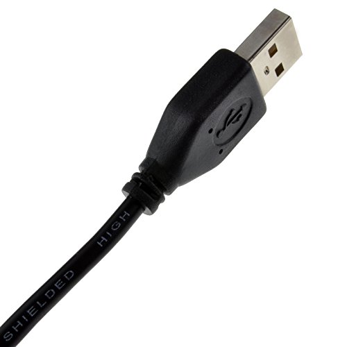 Kenbable USB 2.0 24AWG A לכבל שחור במהירות גבוהה 2 מ '