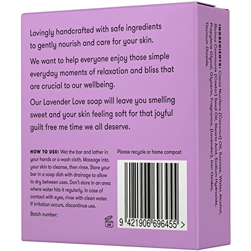 בר סבון אניחנה פטל / סוכרייה על מקל - ניקוי עדין לחות ולחות עור, גוף וידיים-4.2 עוז