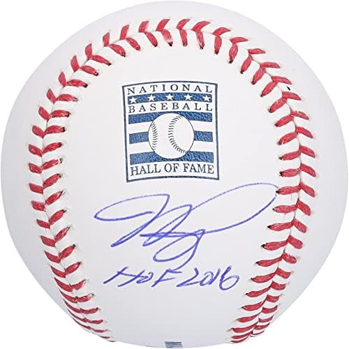 מייק פיאצה ניו יורק מטס חתימה על היכל התהילה לוגו בייסבול עם כתובת HOF 16 - כדורי בייסבול חתימה