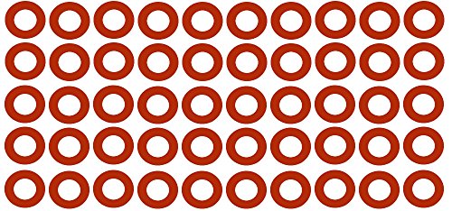 Sterling Seal CRG7237.600.125.300X50 7237 אטם טבעת גומי אדום, 6.62 מזהה, 6 גודל צינור, 1/8 עבה, לחץ לחץ 300